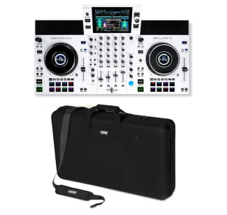 Denon DJ SC LIVE 4 WHITE Limited Edition + UDG Creator Hardcase Denon DJ SC LIVE 4