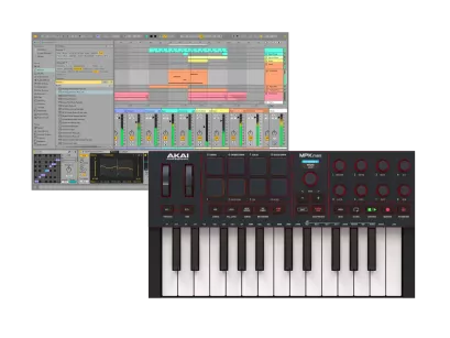 Ableton Live 12 Suite & AKAI MPK MINI IV Black