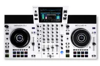 Denon DJ SC LIVE 4 WHITE Limited Edition + UDG Flight Case Denon DJ SC LIVE 4 - 5