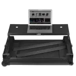 UDG Ultimate Flight Case Multi Format XXL Black Plus (Laptop Shelf, Trolley + Wheels) U91054BL - 2