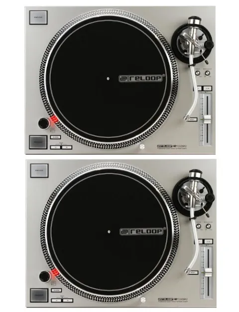 Reloop RP-7000 MK2 Silver SET