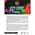 Light4Me FOG LIQUID HEAVY płyn do dymu mgły 5L - 2