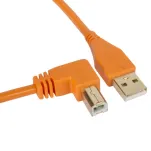 UDG Ultimate Audio Cable USB 2.0 A-B Orange Angled 1m - 2
