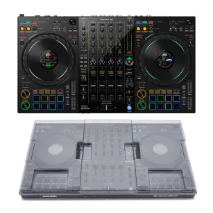 Pioneer DJ DDJ-FLX10 + Decksaver Pioneer DDJ-FLX10