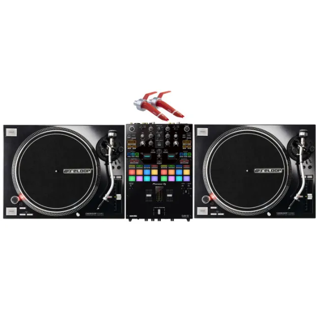 Reloop RP-7000 MK2 BL SET + Pioneer DJ DJM-S7 + Ortofon CC MK II DIGITAL